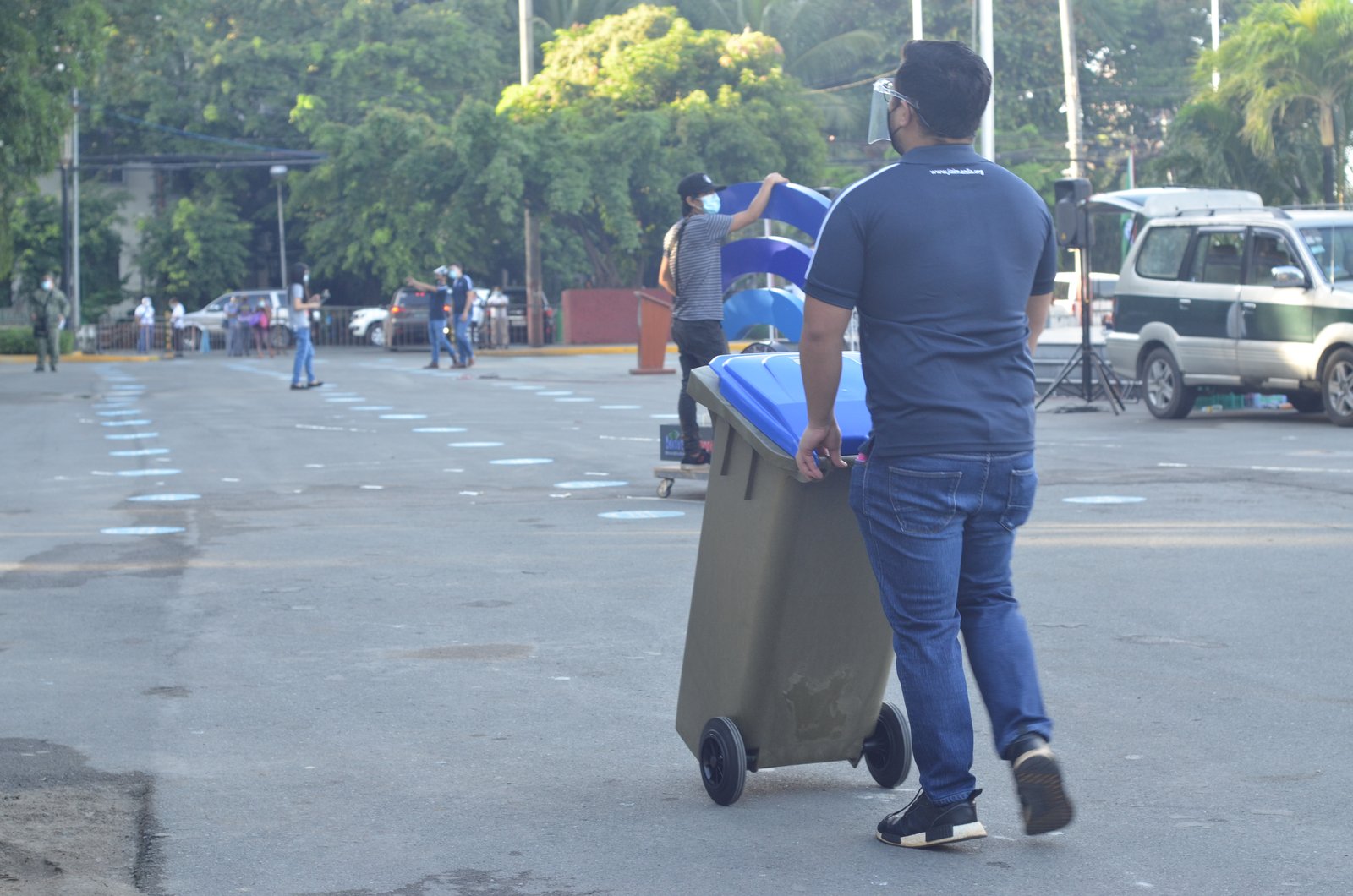 Upcycled-Mobile Trash-Bin-Turnover-Event-Manila